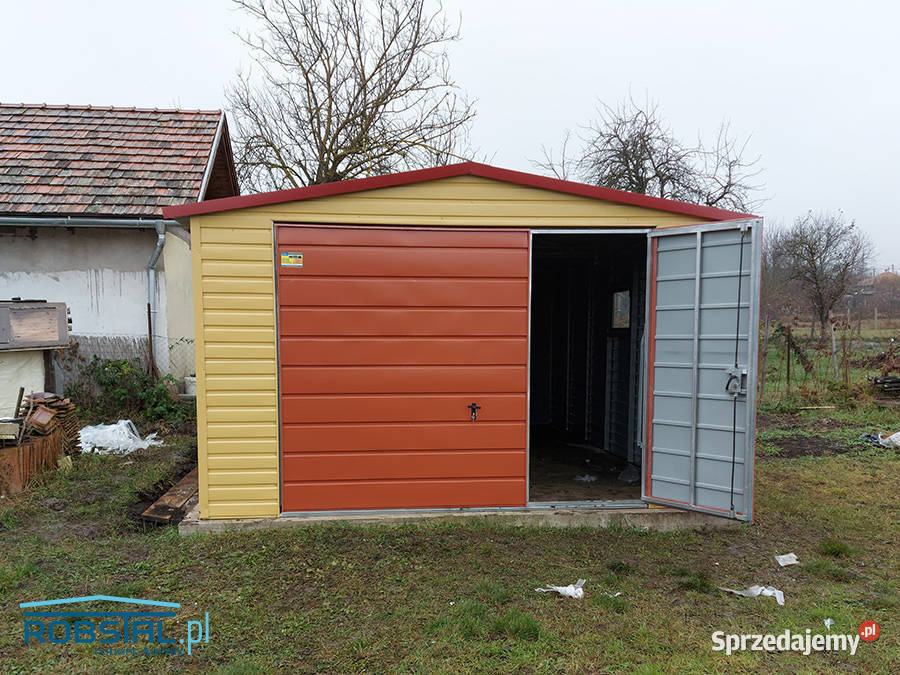 Konstrukcja Stalowa 4x5m DACH DWUSPADOWY Rypin