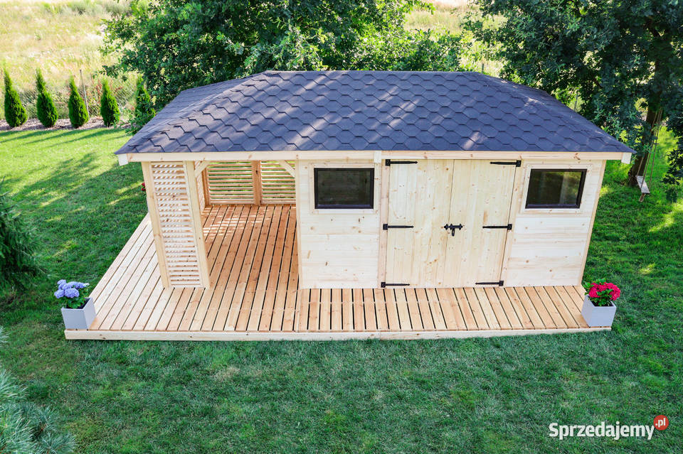 Domek narzędziowy 25x5 Letniskowy Altana Torino Kraków