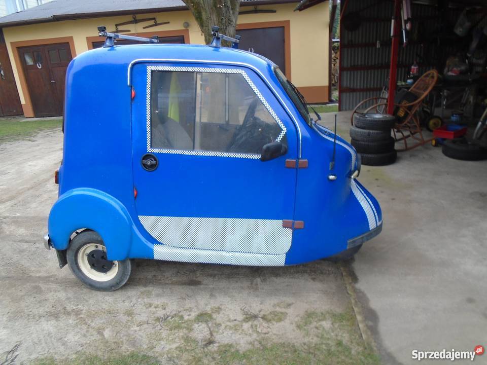 POLSKI MINICAR DEZAMET 755 NORKA II nie aixam niebieski Żołynia