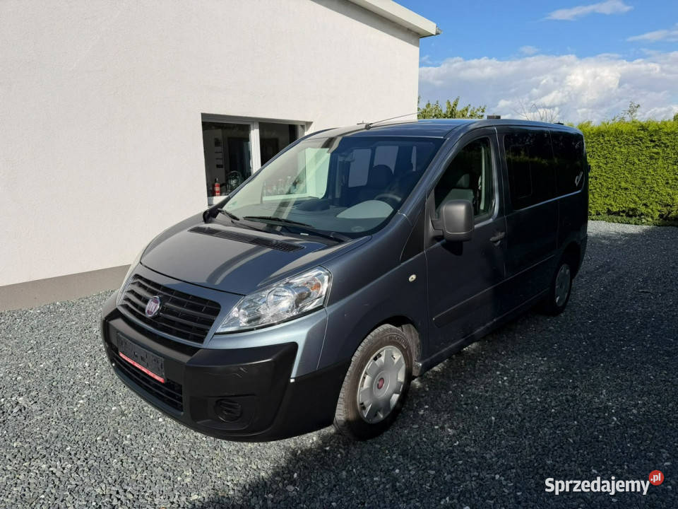Fiat Scudo Fiat Scudo 2012 20 JTD 8Osobowy II Rok produkcji 2012 Gostyń