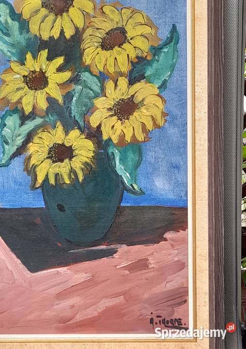 Thorpe Ake Olsson Słoneczniki martwa natura Iłża