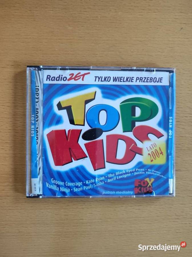 Płyta składanka Top Kids lato 2004 CD świętokrzyskie Kielce