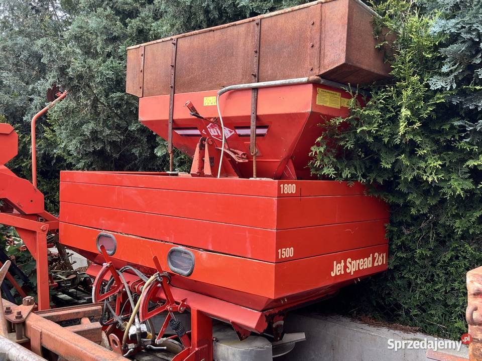 Rozsiewacz nawozu agram 1800 jet speead 281 Amazone dolnośląskie Gościszów sprzedam