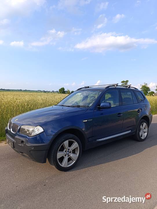 BMW X3 20d 150 4x4 Anglik Alu 18 Manual Brdów sprzedam