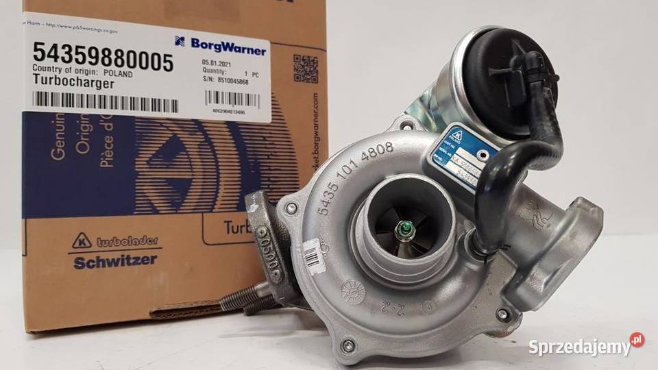 Turbosprężarka BorgWarner KKK Turbosprężarki Siedlce