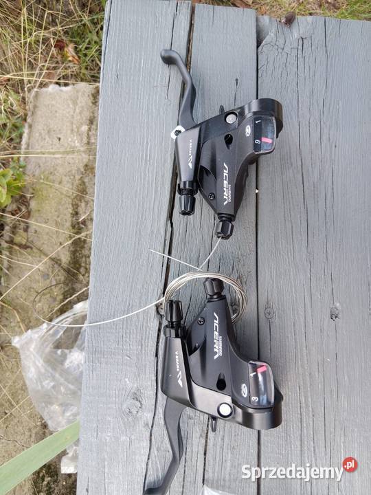 Komplet nowych klamkanetek Shimano ACERA 3x9S Kęty