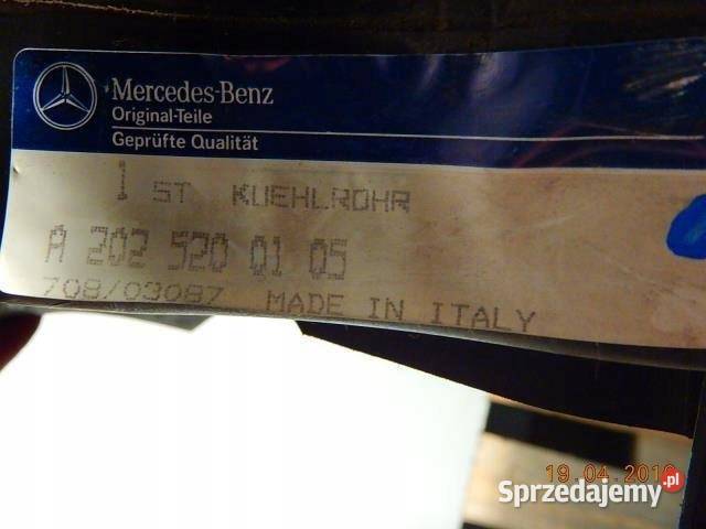 RURA DOLOT POWIETRZA MERCEDES C KLASA W202 lubelskie
