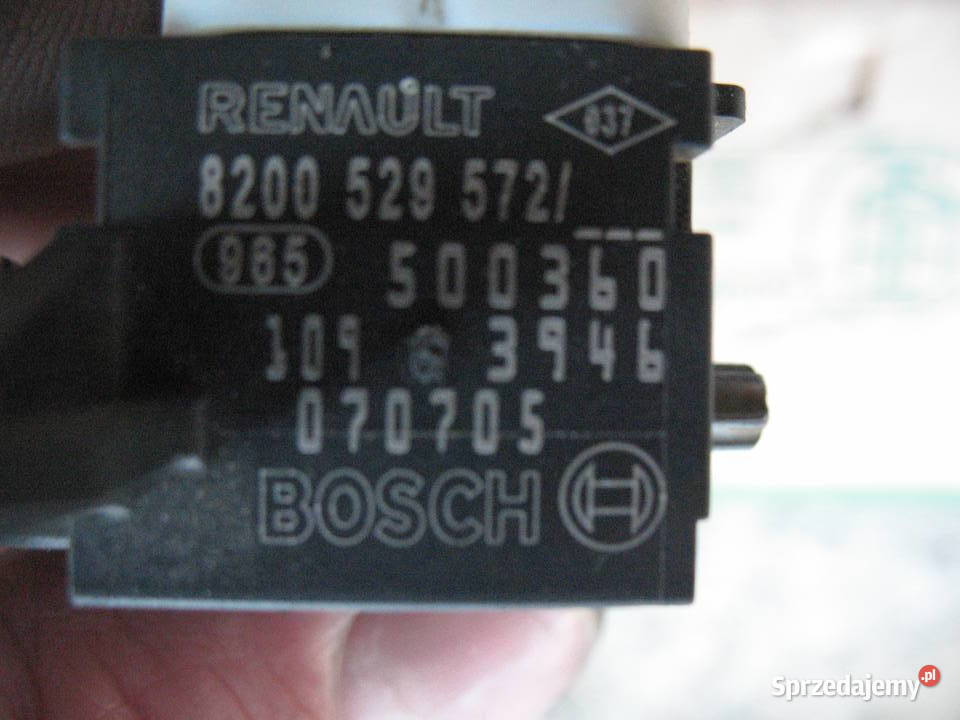sensor czujnik uderzeniowy renault modus clio