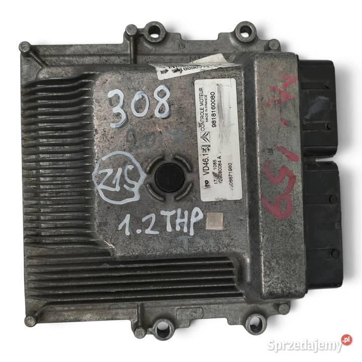 STEROWNIK KOMPUTER SILNIKA Peugeot 308 Citroen Komputery Motoryzacja Chełm