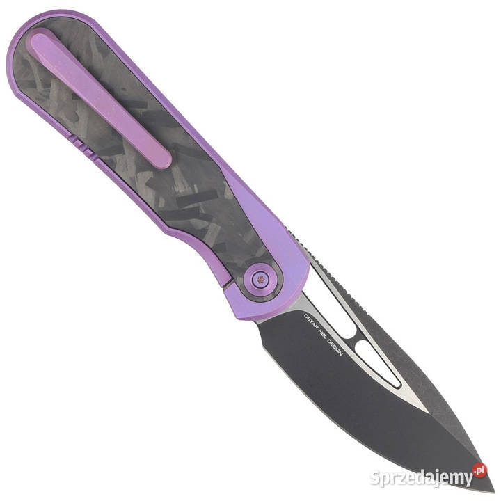Nóż składany WE Knife Baloo Purple Titanium Akcesoria, narzędzia i noże mazowieckie Warszawa