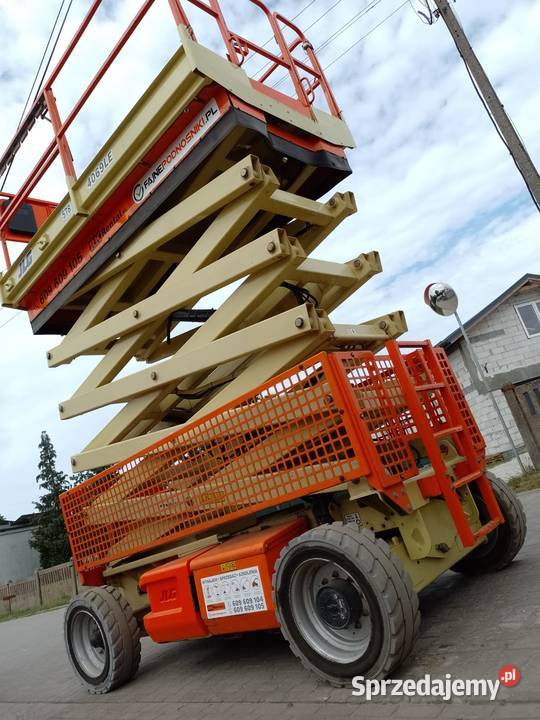 Sprzedam podnośnik nożycowe JLG 4069 LE 2008 Dźwigi, podnośniki kujawsko-pomorskie Bydgoszcz