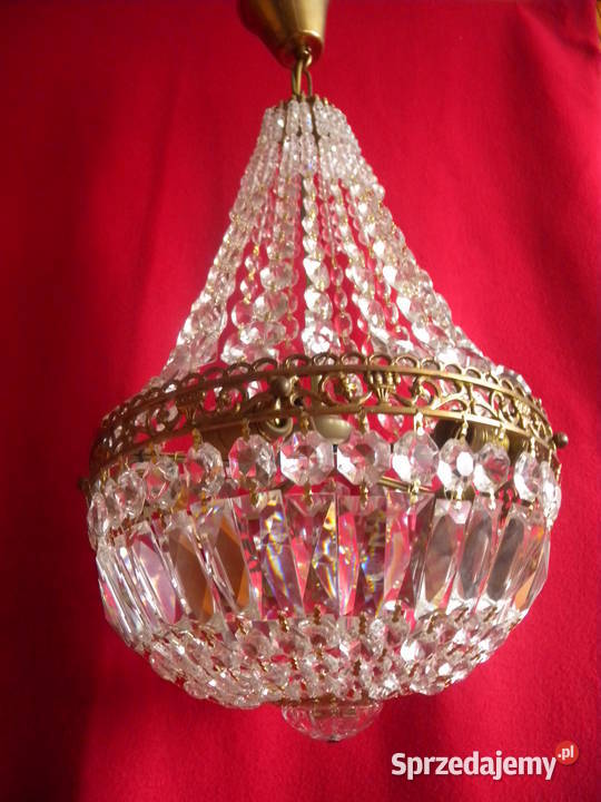 Żyrandol kryształowy Maria Theresa gruszka