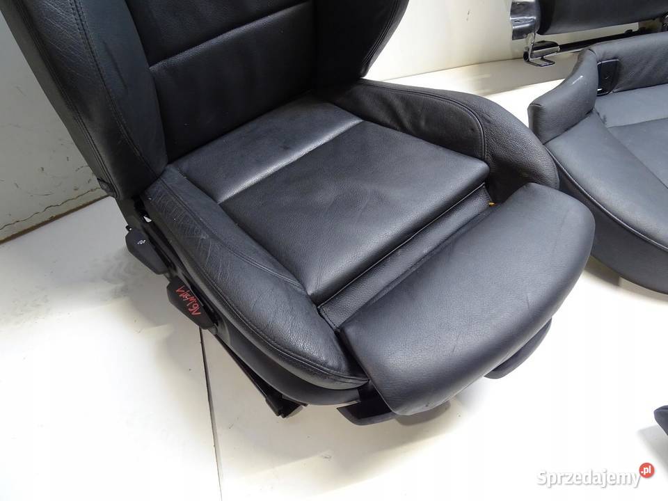 FOTEL PRAWY PRZEDNI PASAŻERA SKÓRA BMW E84 X1