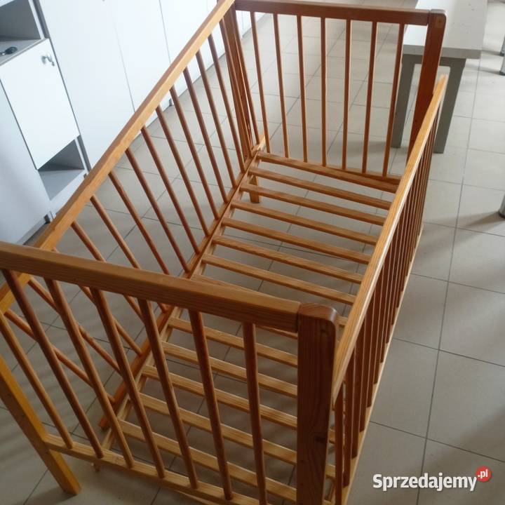 ŁÓŻECZKO DZIECIĘCE drewniane standardowe Ropczyce