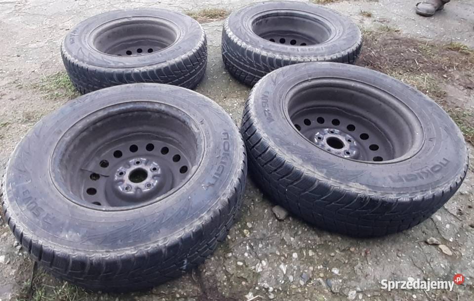 4 koła zimowe do Rav4 opony Nokian 21570r16 100H RAV4 podlaskie Grabowo
