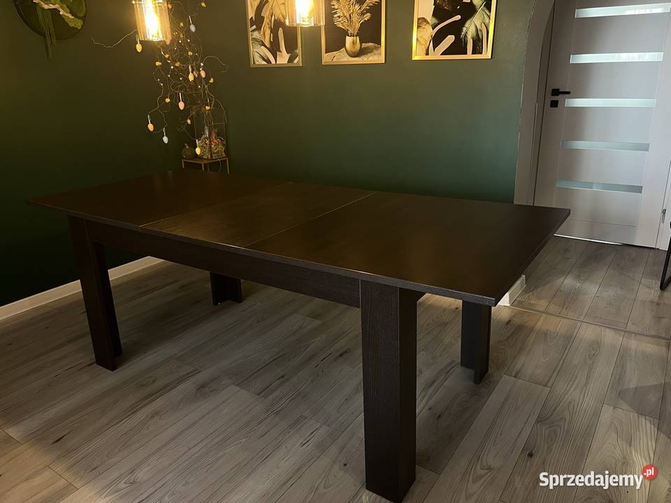 Stół rozkładany 160210 6 krzeseł Agata Meble 90cm Śrem