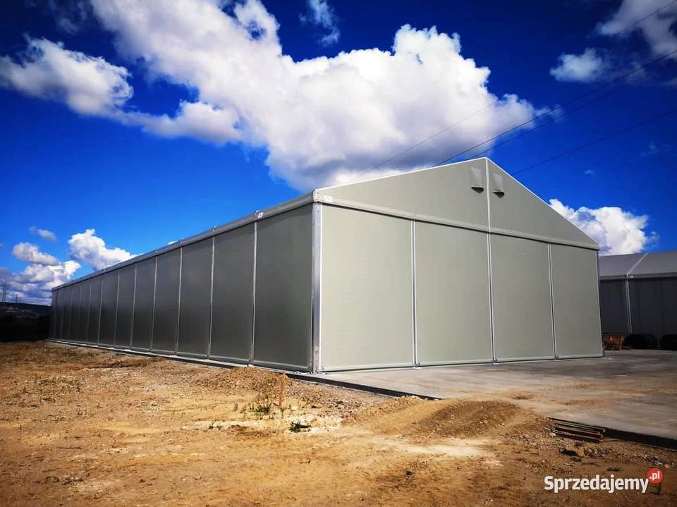 Hala aluminiowa 15x45m sprzedaż namiot 15x45m świętokrzyskie Opatowiec