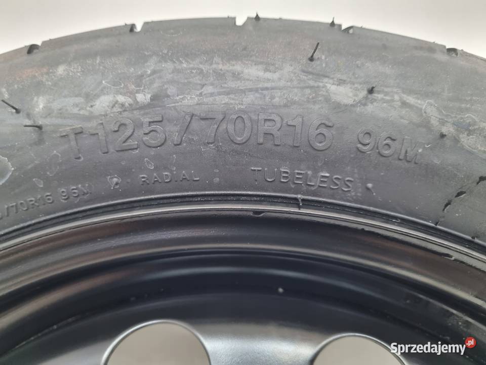 KOŁO DOJAZDOWE ZAPASOWE Audi Seat Vw Golf VI lubelskie Chełm