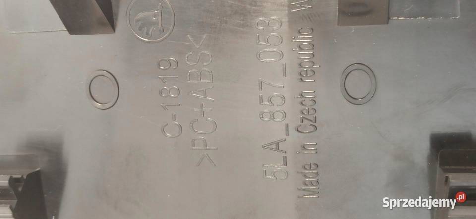 SKODA ENYAQ OSŁONA DESKI 5LA857053 osobowe