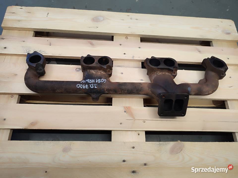 Kolektor wydechowy R505566 6081HRW42 John Deere Pozostałe wielkopolskie Wilkowo