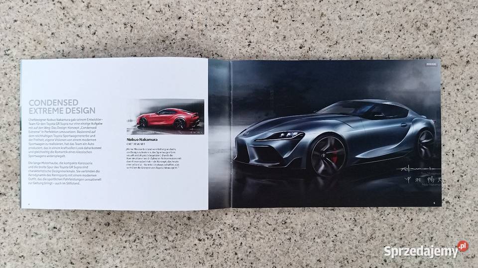 TOYOTA Supra GR Prospekt śląskie Bytom