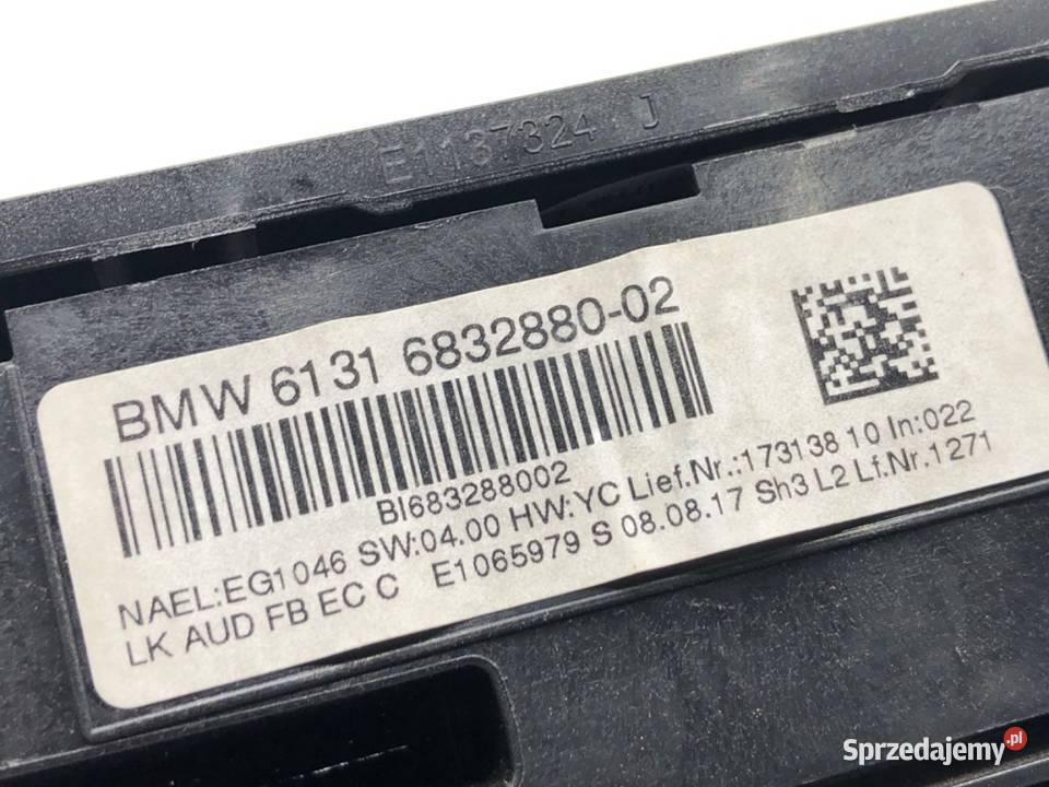 PANEL STEROWANIA NAWIEWU BMW F34 6832880 sprzedam