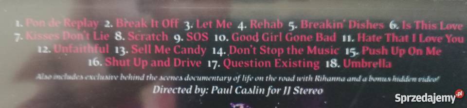 Rihanna Good Girl gone Bad live Łódź