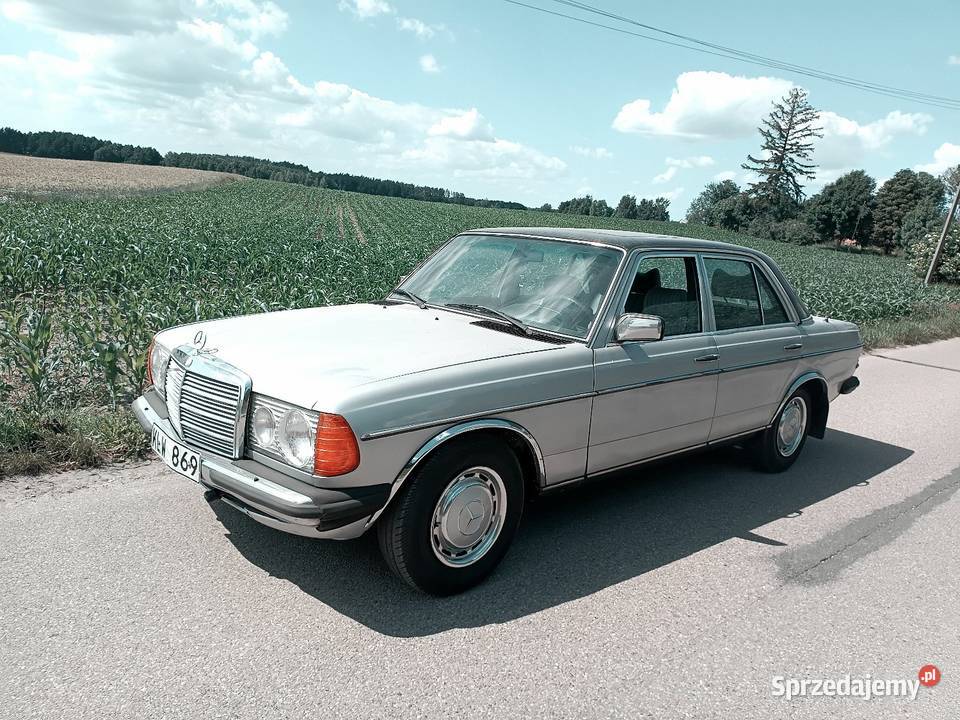 W 123 230E Automat 78r 240tk Zdrowy benzyna Hartowiec