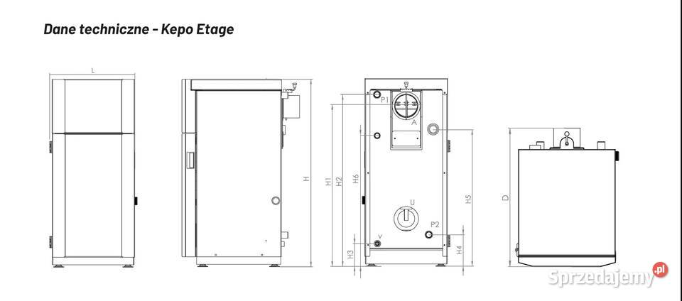 Kepo Etaz 18 kW Wydajny Piec na Drewno Ciepło i Poznań