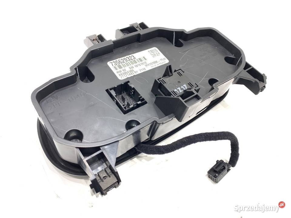 PANEL STEROWANIA NAWIEWU FIAT 500 735629323