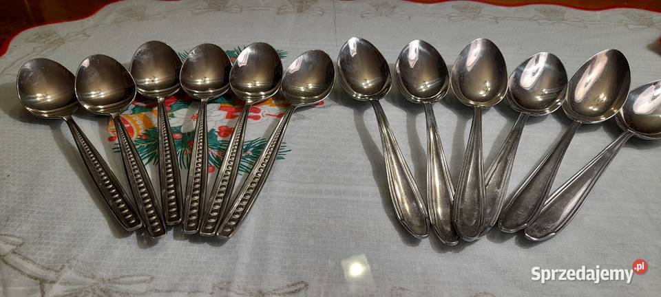 Łyżki stołowe nierdzewne sygnowane GERLACH inny kolor Warszawa