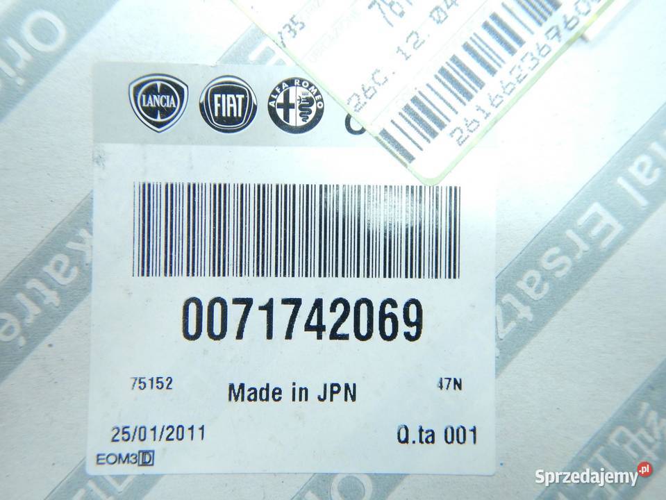 FILTR POWIETRZA FIAT SEDICI SUZUKI SX4 ORYGINAŁ lubelskie