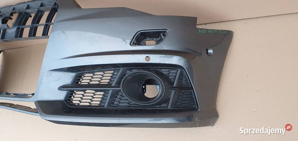 AUDI A6 C7 SLINE ZDERZAK PRZÓD PRZEDNI KRATKA Karoseria lubuskie Trzciel