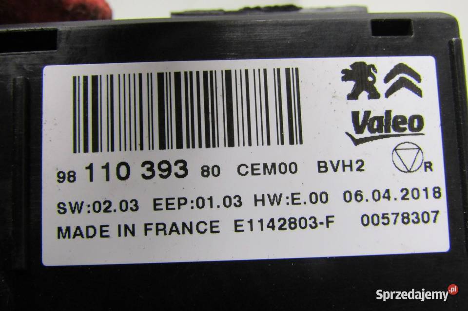 MODUŁ STEROWNIK KLIMATYZACJI OPEL CROSSLAND X osobowe