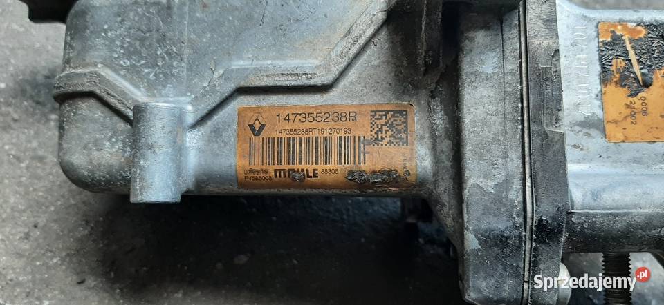 Chłodnica egr 147355238r Recyrkulacja spalin EGR Tarnowskie Góry