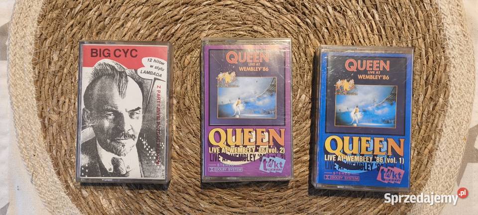 Zestaw kase magnetofonych Big Cyc Queen śląskie Poraj