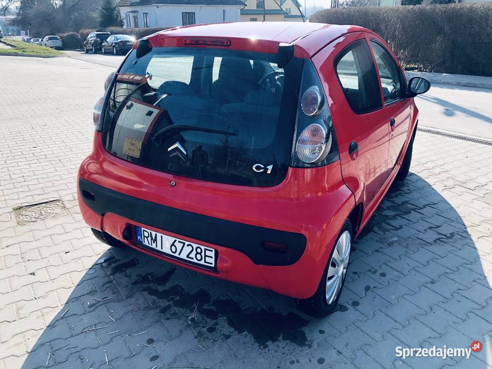 Citron C1 10 VVTi 68 5drzwi czerwień Meksykańska