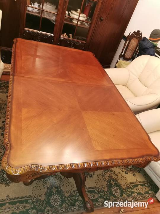 Duży stół stylowy 227 x 112