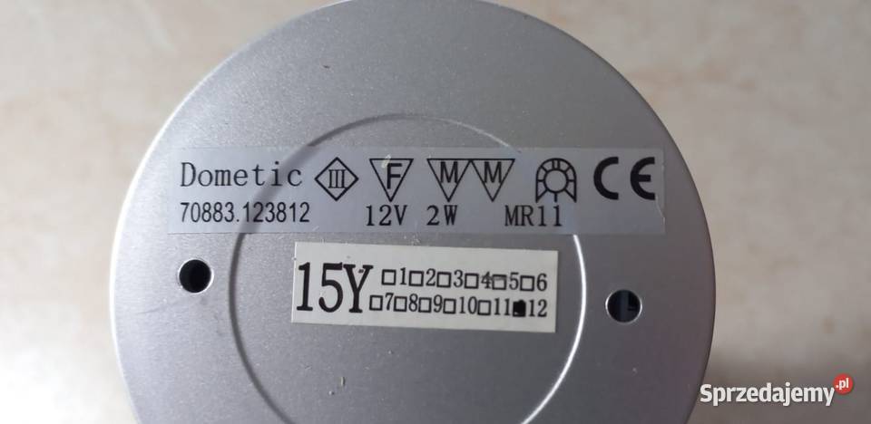 LAMPKA OŚWIETLENIE LED 12V2W HOBBY ASTRID 2013 Grzebowilk sprzedam