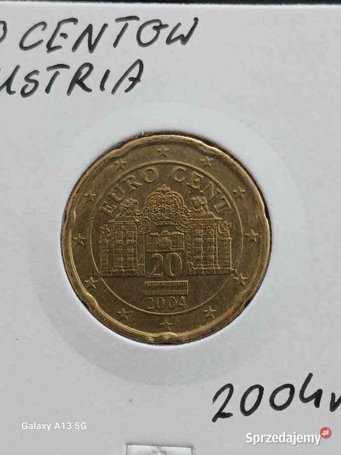 20 Eurocentów Austria 2004 r Konin