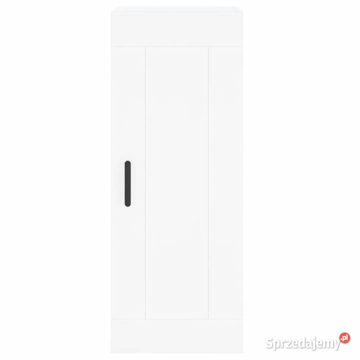 Wysoka szafka biała 345x34x180 materiał mazowieckie Warszawa