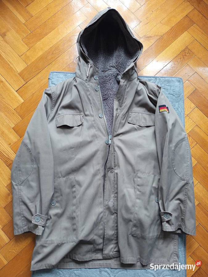 Parka kurtka wojskowa BW Bundeswehry z podpinką Odzież i bielizna męska Poznań
