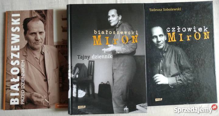 Miron BIAŁOSZEWSKI 3 książki NOWE biografie, wspomnienia sprzedam