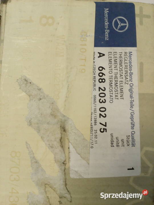 6682030275 Termostat Aklasa OM668940