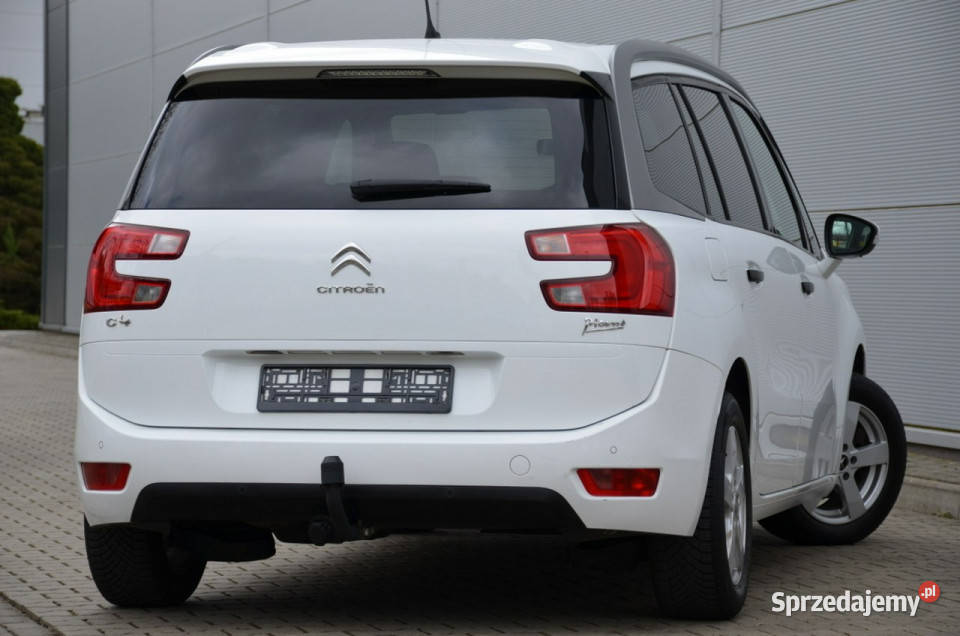 Citroen C4 Grand Picasso Białe Opłacone 12T komputer pokładowy