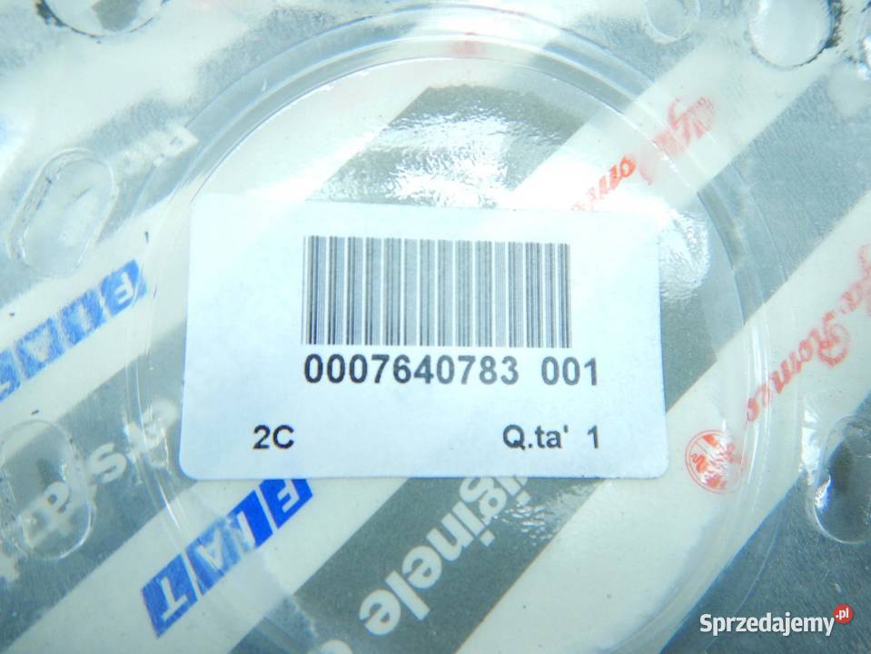 USZCZELKA GŁOWICY FIAT PANDA 750 8603 ORYGINAŁ