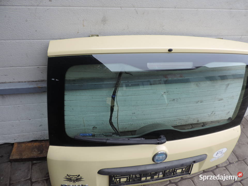 KLAPA TYLNA TYŁ FIAT PANDA 2 541 osobowe
