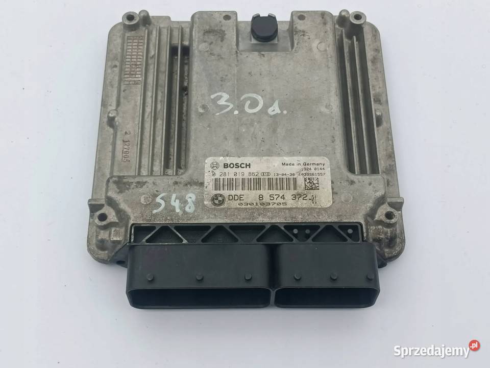BMW 3 F30 F35 F31 30D STEROWNIK KOMPUTER SILNIKA osobowe Komputery Przemęt