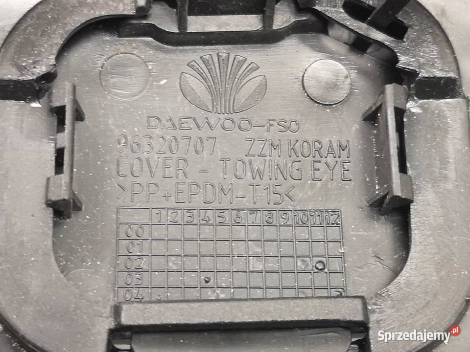 ZDERZAK TYLNY DAEWOO MATIZ 19982007 NOWY ISAM