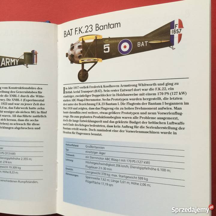 1189 Dwupłatowce i Hydroplany Szczecin sprzedam